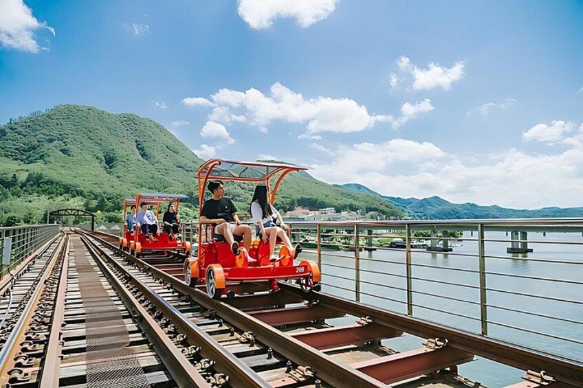Nami Island, K-garden and Gangchon Rail Bike tour from Seoul 2