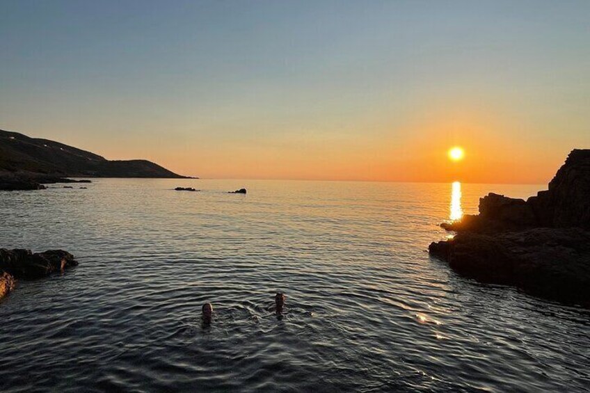 Discovery of the Sanguinaires Islands by boat, swimming, aperitifs with local products