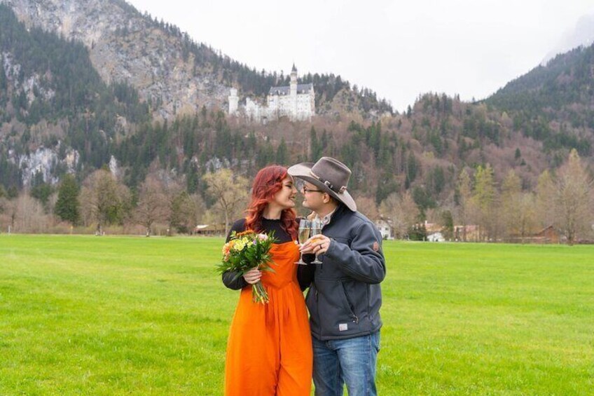 Castle Neuschwanstein Photo Shoot Couple Shoot Marriage Proposal