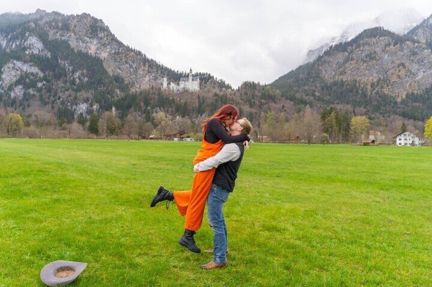 Castle Neuschwanstein Photo Shoot Couple Shoot Marriage Proposal