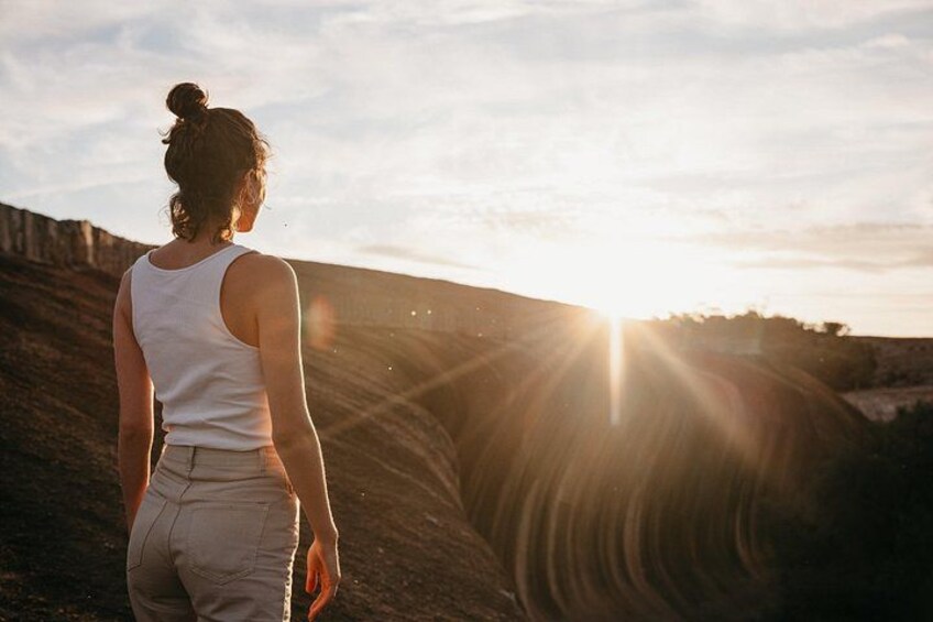 Looking out over Wave Rock (Image: TWA) 4
