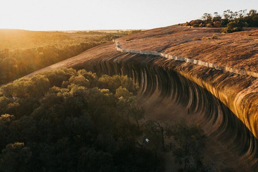 Wave Rock Aerial View 3