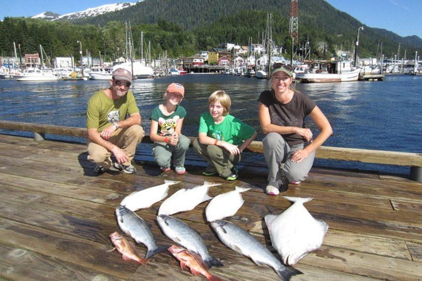 Ketchikan Private Salmon and Halibut Combo Charter 1