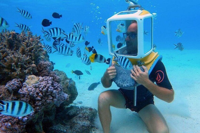No underwater experience needed to have some fun! 4