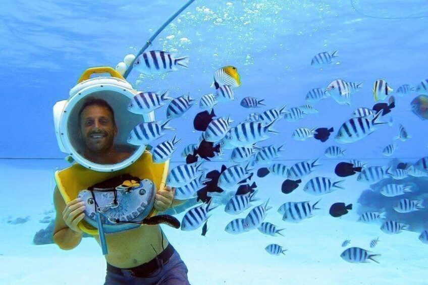 Helmet Diving Bora Bora – Underwater Walk with Aqua Safari 2