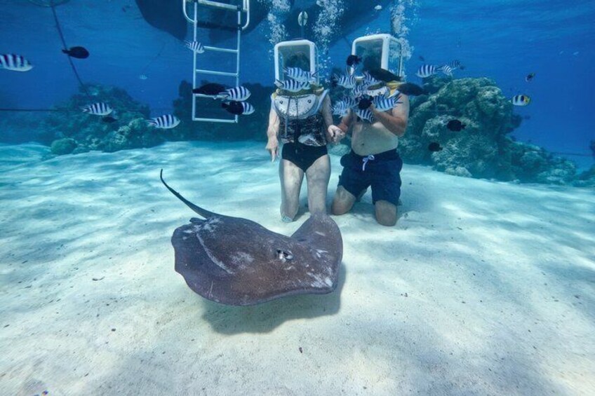 Helmet Diving Bora Bora – Underwater Walk with Aqua Safari 2