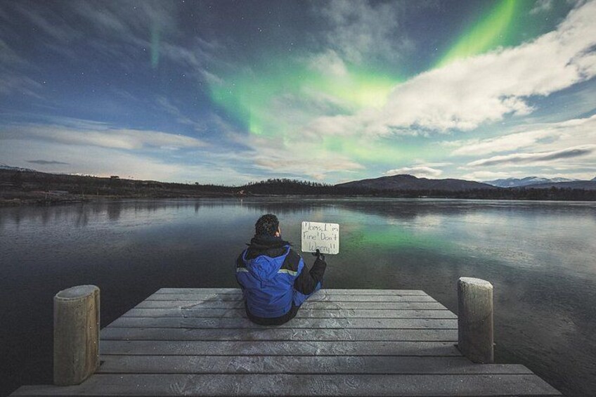 Creative photography with Northern Lights 2