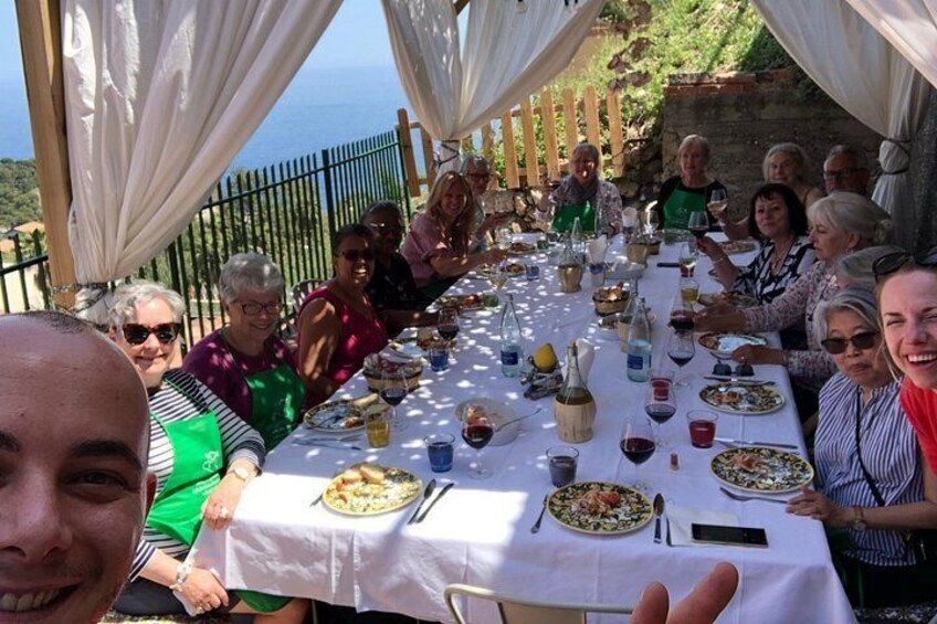 COOKING CLASS in Taormina at Chef Massimo HOUSE!! 3