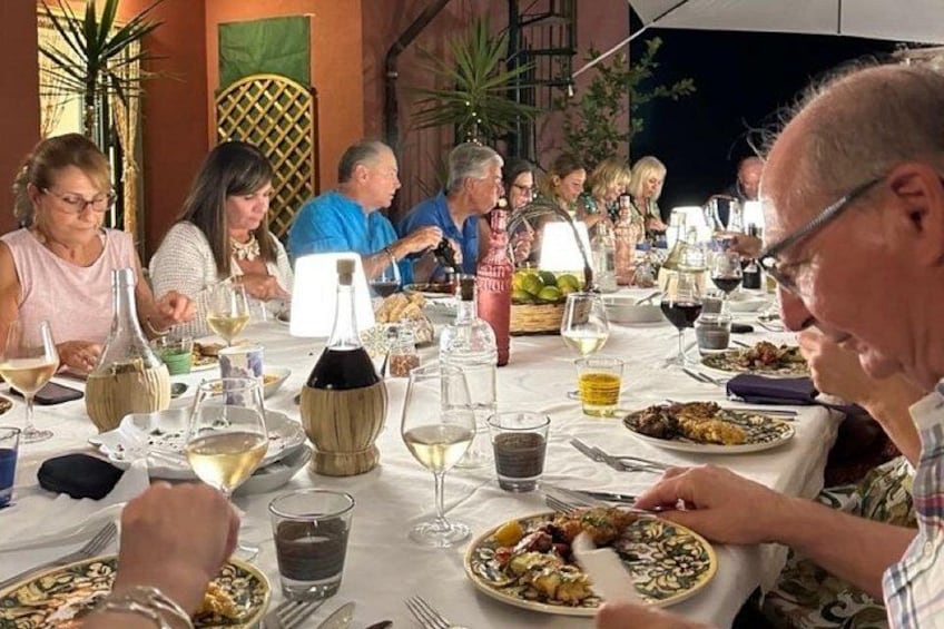 COOKING CLASS in Taormina at Chef Massimo HOUSE!! 5