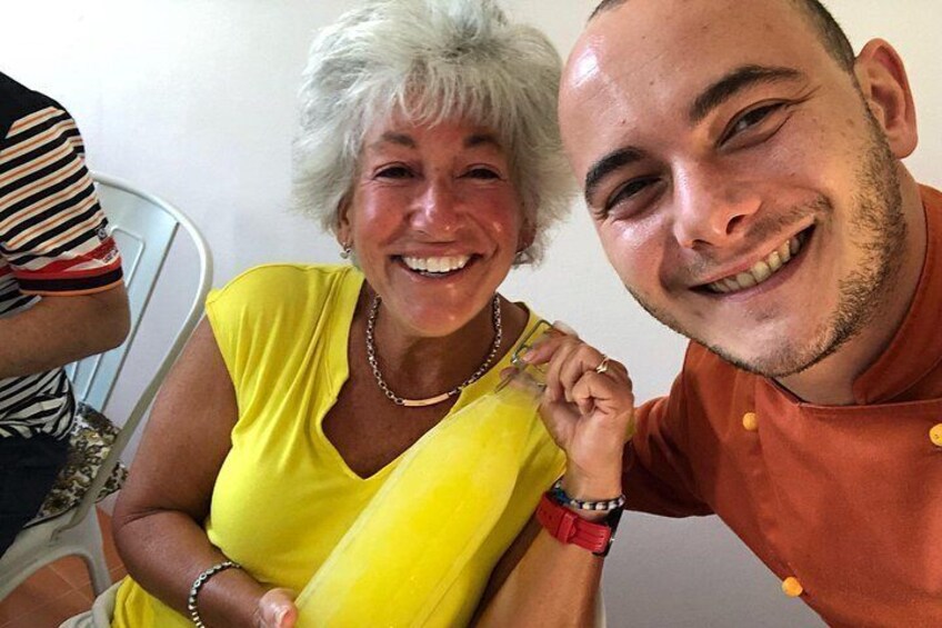 COOKING CLASS in Taormina at Chef Massimo HOUSE!! 4