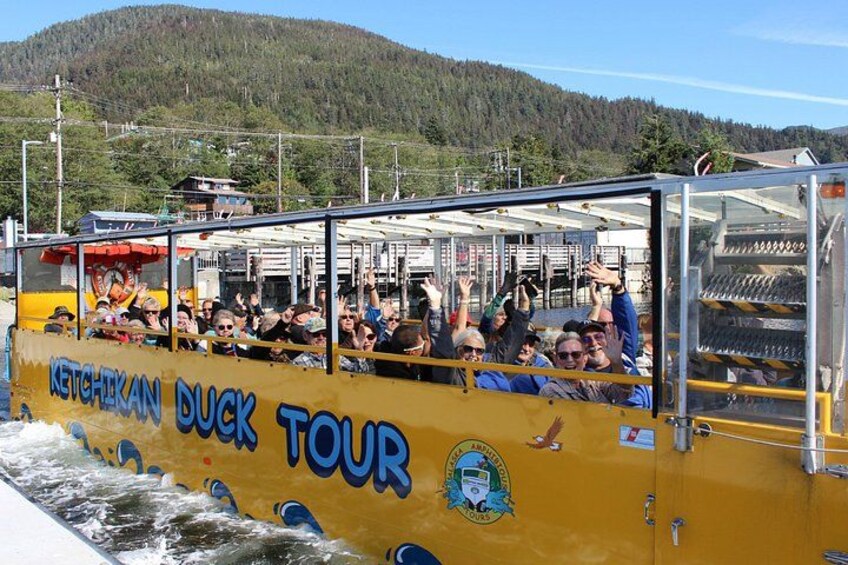 We are now a boat 5