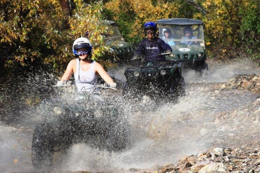 Splash through the creek! 2