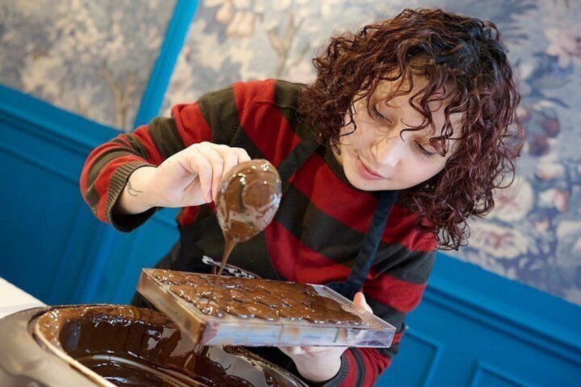 2.5h Belgian Chocolate Pralines Workshop in Brussels 2