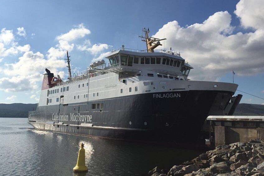 You'll get to Islay on the ferry 2