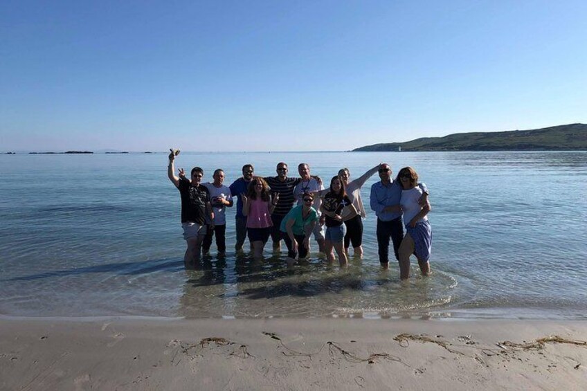 Sunshine on Islay means time for a paddle!