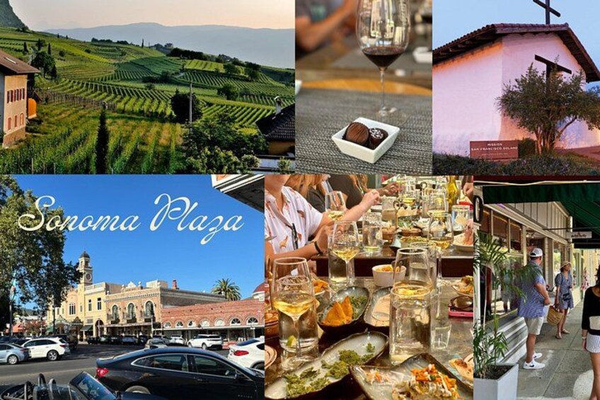Sonoma Plaza Food and Wine Pairing Tour 2