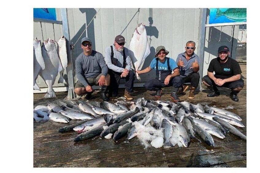 Ketchikan salmon and halibut fishing charter 3