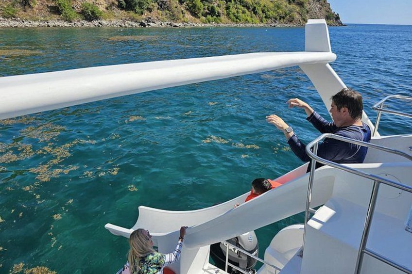 Private Half Day with Waterslide Boat 5