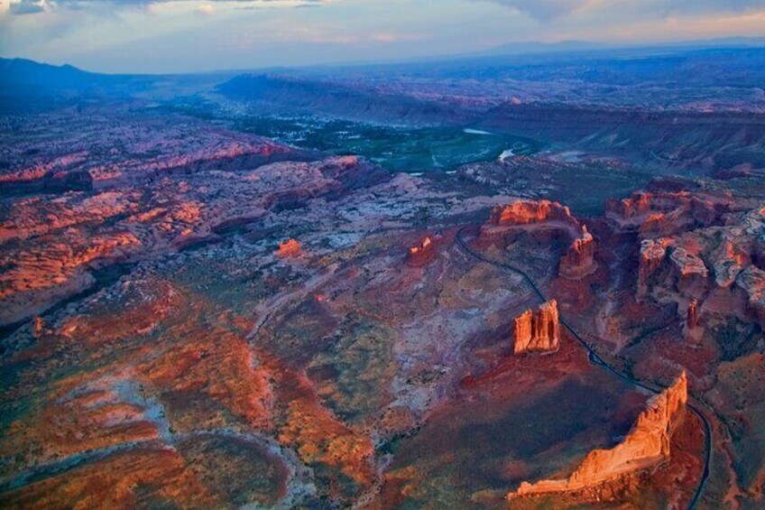 Arches National Park at sunset