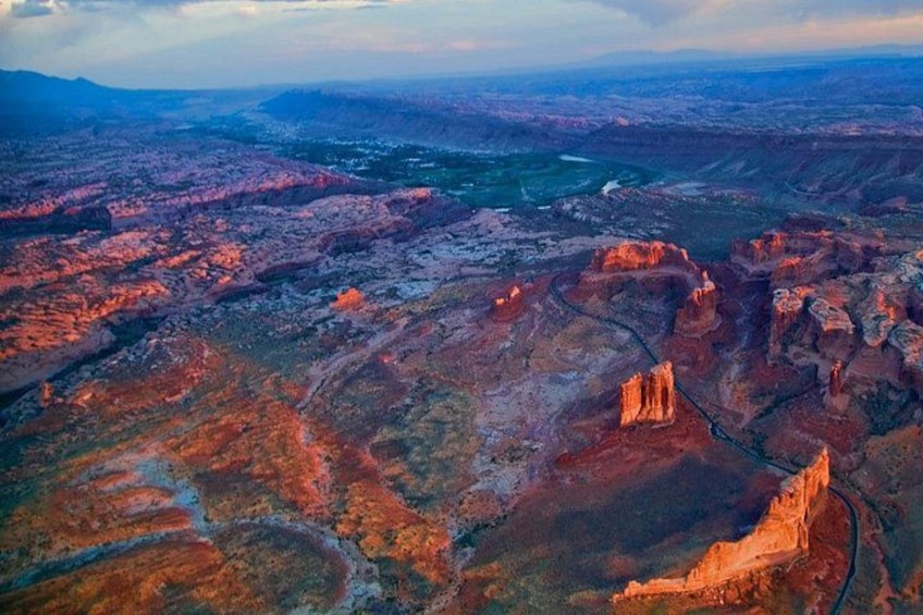 Arches National Park at sunset 2