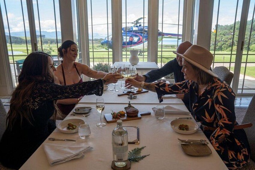 Wharekauhau Heli-lunch with Wellington Helicopters 1