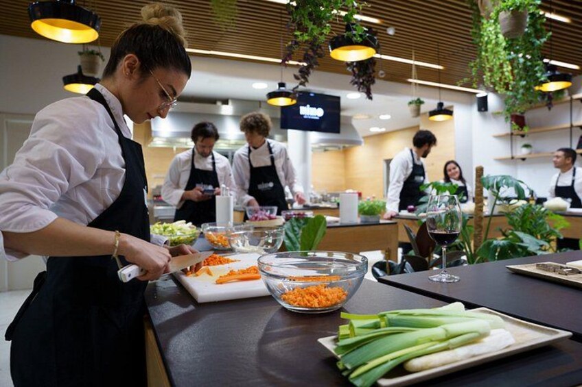 Mise en place area 1