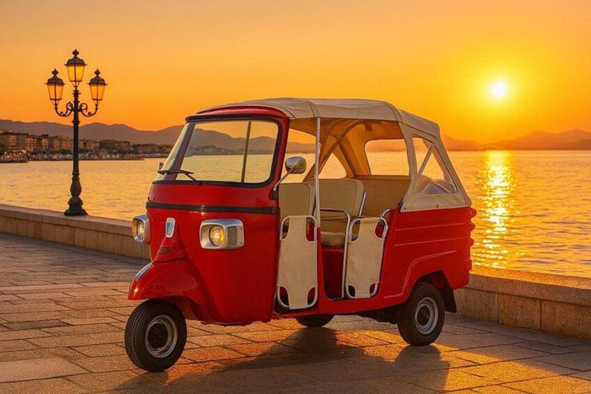 Olbia : Private Romantic Tuk-Tuk Tour + Pickup Included 3