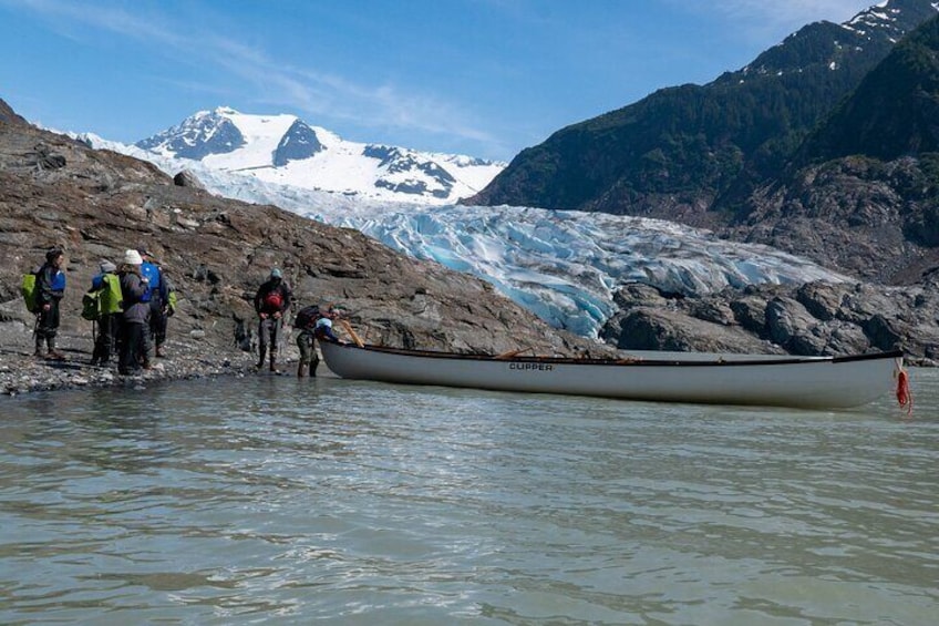 Juneau Shore Excursion: Mendenhall Glacier Canoe, Paddle and Hike 5