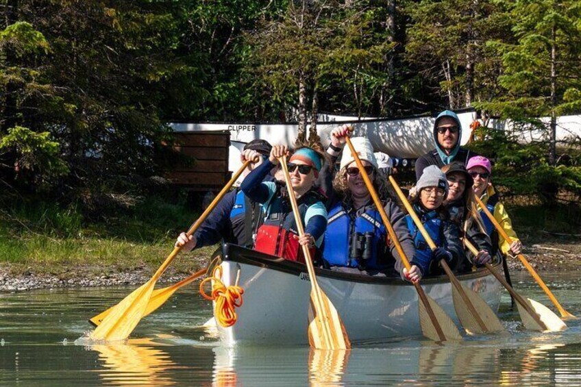 Juneau Shore Excursion: Mendenhall Glacier Canoe, Paddle and Hike 3
