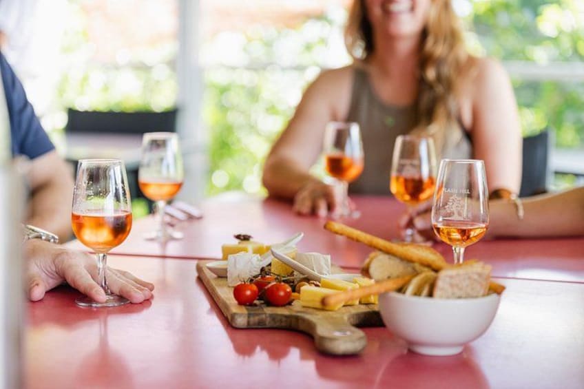 Enjoy wine tasting with local cheese platter 1