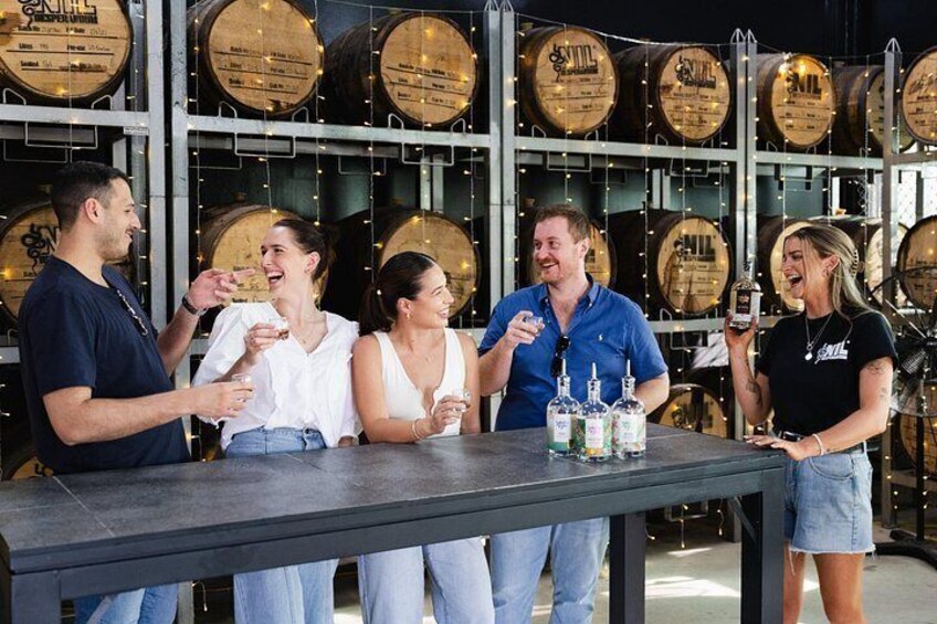Tasting locally produced, award-winning spirits 4