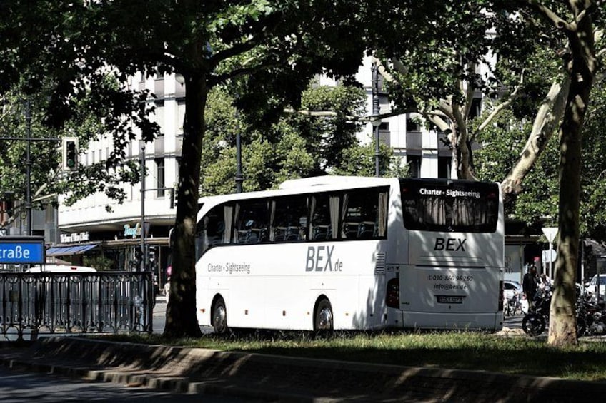 One of our buses in action in Berlin 2