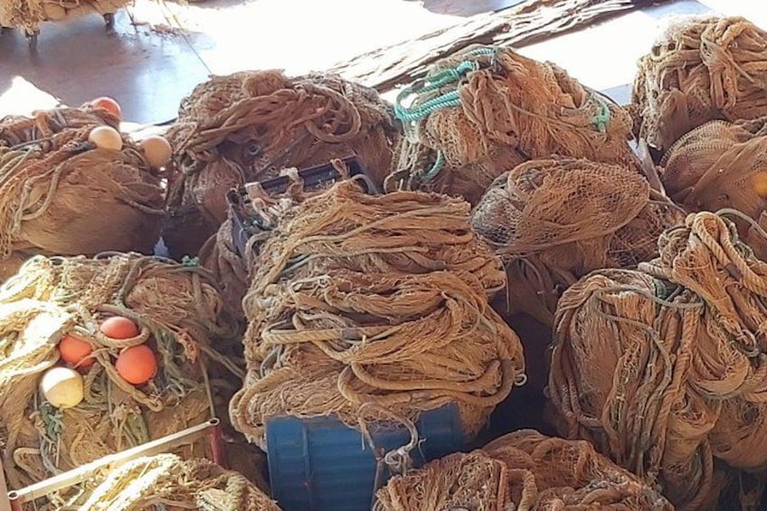 The fishing nets of the local fishermen 2