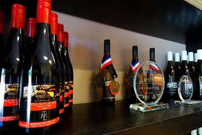Award winning wines 3