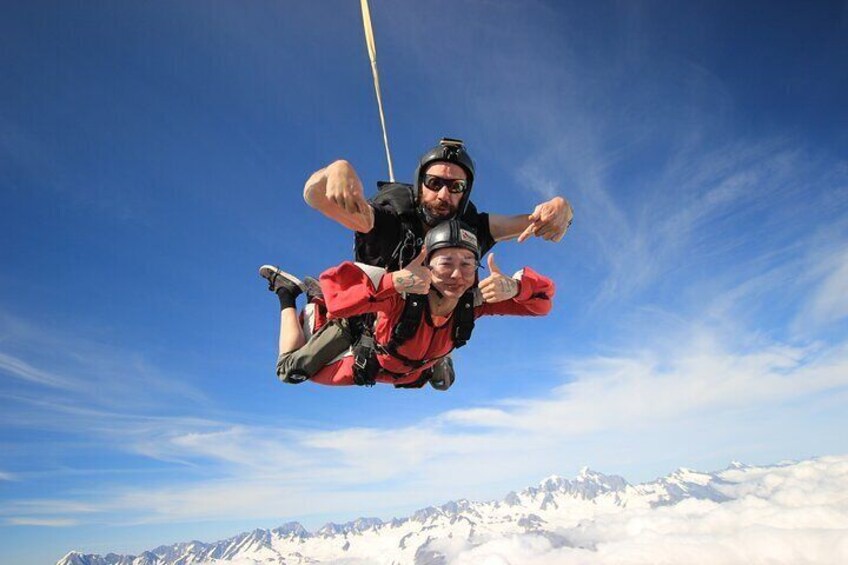 Tandem Skydive 10,000ft from Franz Josef