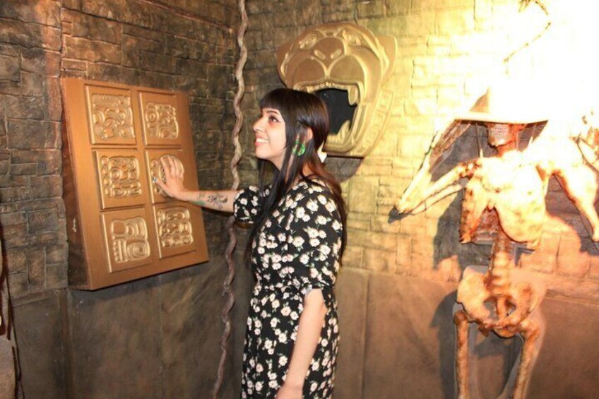 The Lost Tomb: Hidden Temple Theme Escape Room at Extreme Escape San Antonio