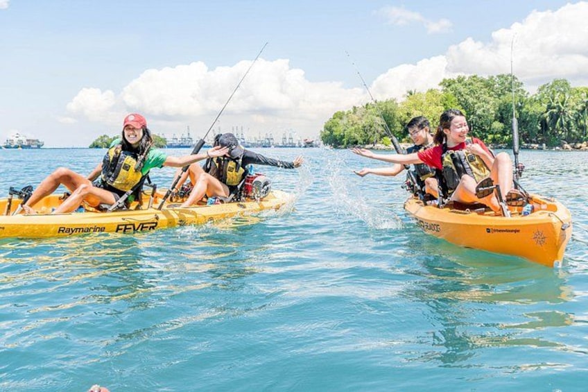 Kayak Fishing in Singapore, Sentosa, East Coast: Day, Sunset & Night Adventures 5