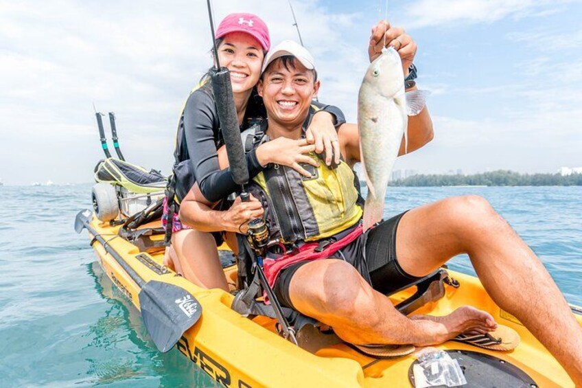 Kayak Fishing in Singapore, Sentosa, East Coast: Day, Sunset & Night Adventures 3