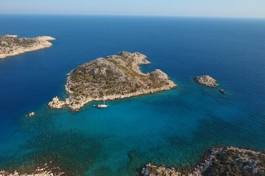 Private Boat Tour to Kekova and Sunken City from Kalkan