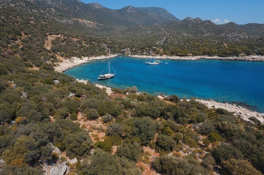 Private Boat Tour to Kekova and Sunken City from Kalkan