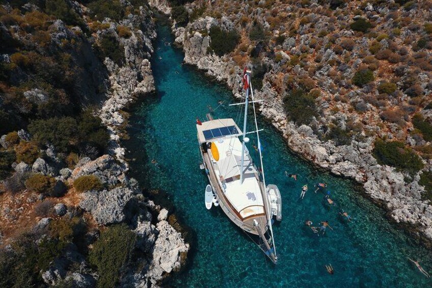 Private Boat Tour to Kekova and Sunken City from Kalkan