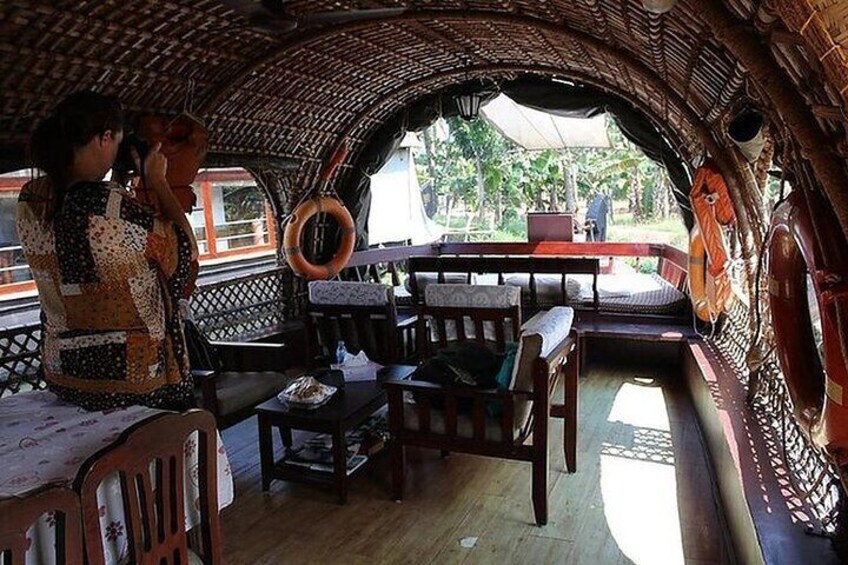 Trivandrum Private Tour: Overnight Alleppey Backwaters Houseboat Cruise 2