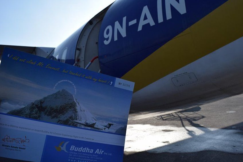 Mountain Flight Ticket 5