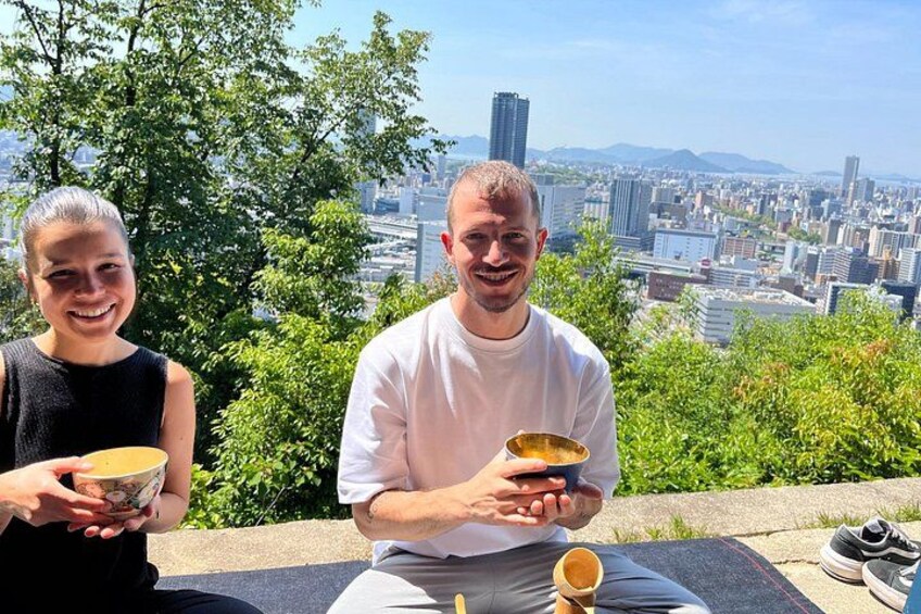 Hiroshima Morning Hike Tour with Tea Ceremony & Breakfast 4