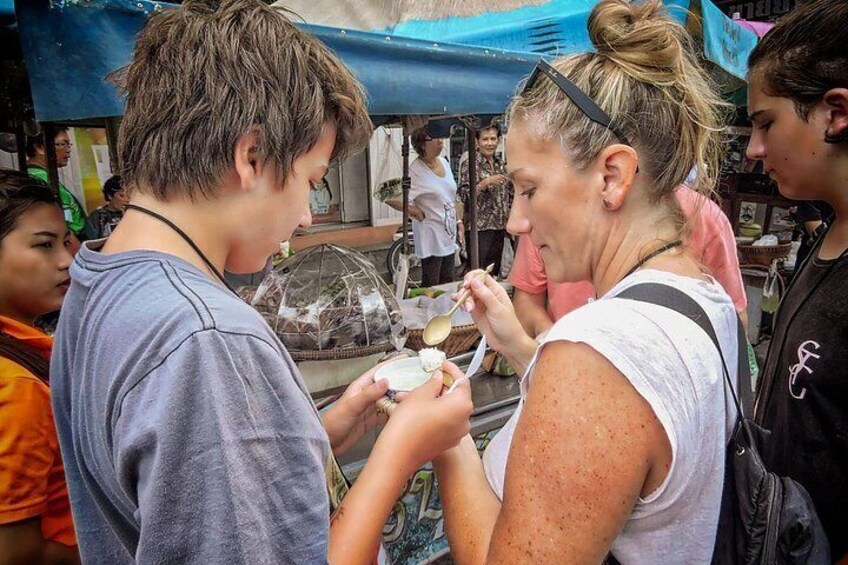 Sample food as a family 4