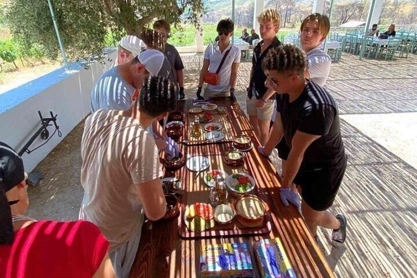 Traditional Greek COOKING class and Wine Tasting in Rhodes 2