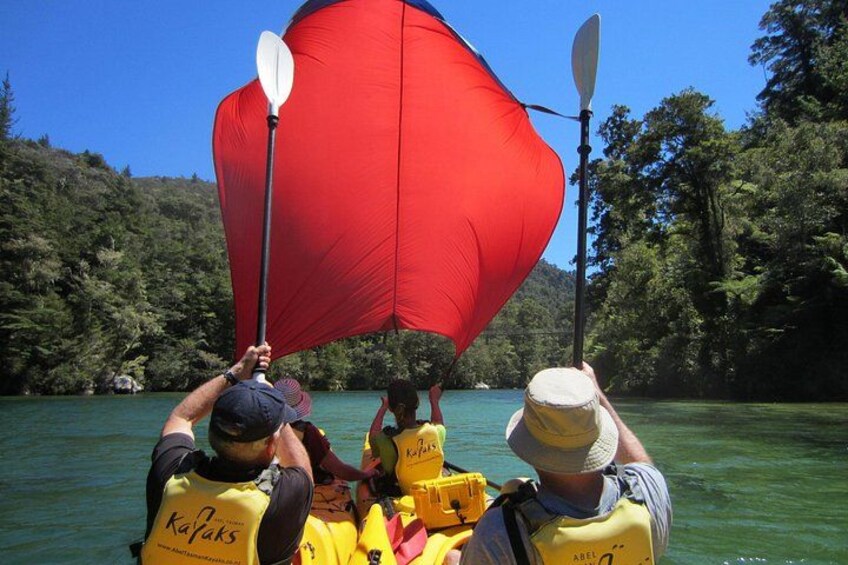 Kayak Sailing 5