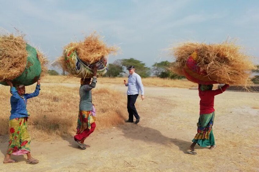 Village walk from Ahmedabad