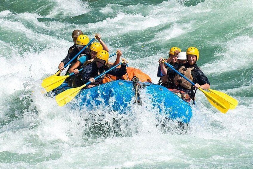 White Water Rafting Trip on the Trishuli River with private luxurious vehicle 