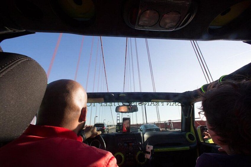 Private San Francisco Open-Air Jeep Tour (3 Hours, Max 6) 3